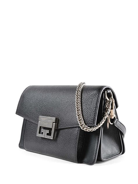 givenchy gv3 small leather & suede shoulder bag|Givenchy GV3 Small Quilted Leather Crossbody Bag.